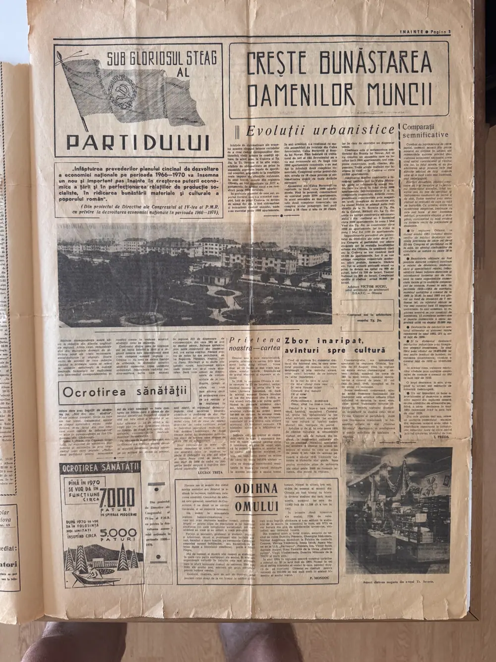 Înainte, vineri 2 iulie 1965, pagina 3
