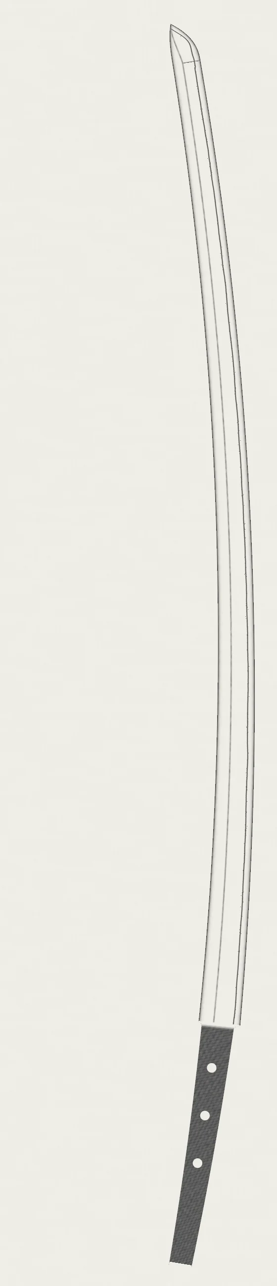 Oshigata rubbing of Mumei, attributed to the Rai school