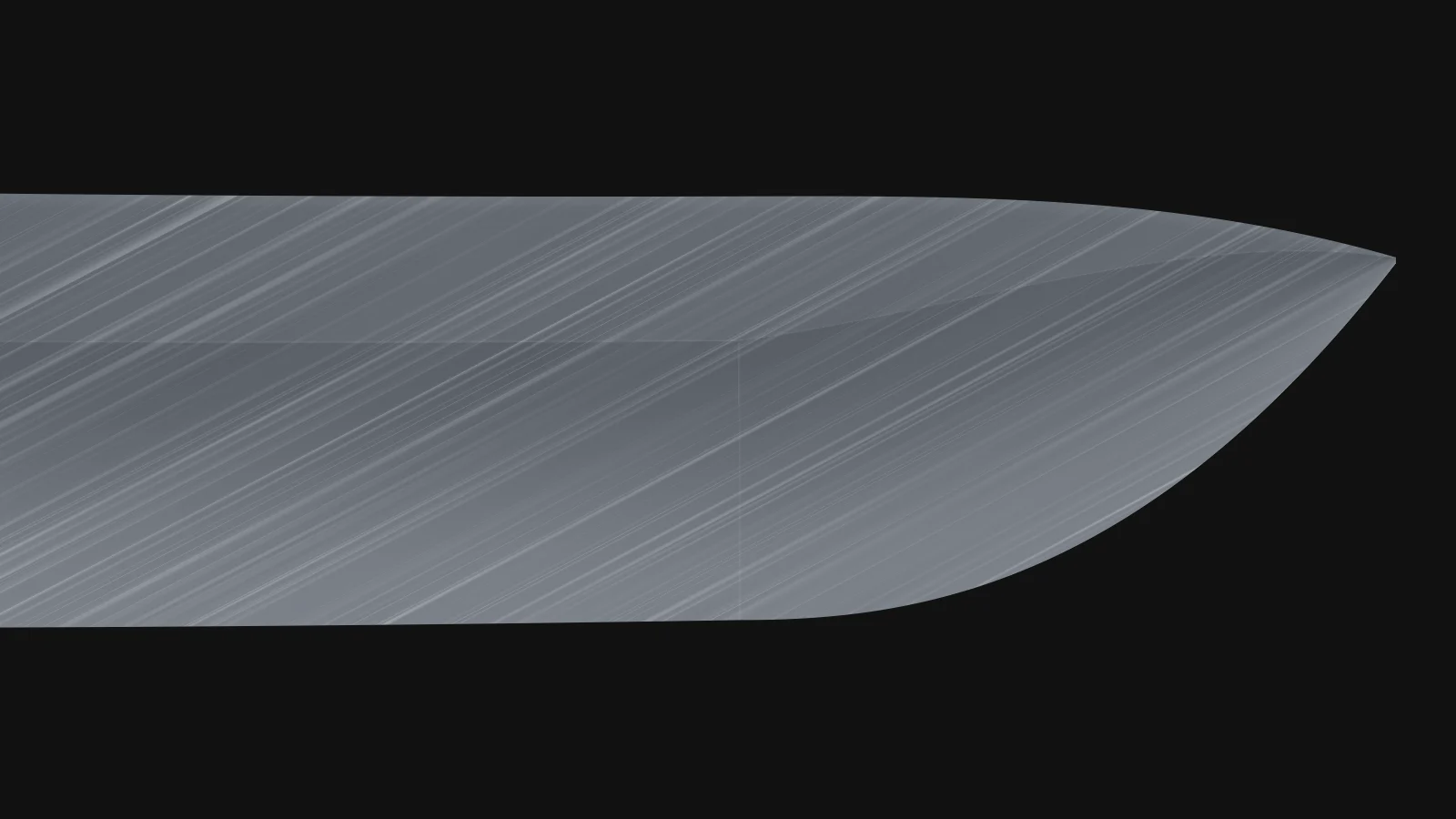 Binsui: Takes out the scratches of the first stone. Every surface is checked against the light.