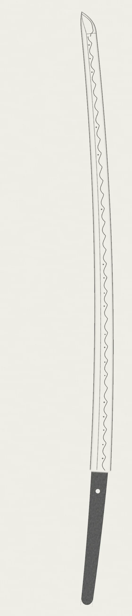 Oshigata rubbing of Mumei, Osaka shintō, Sukehiro school