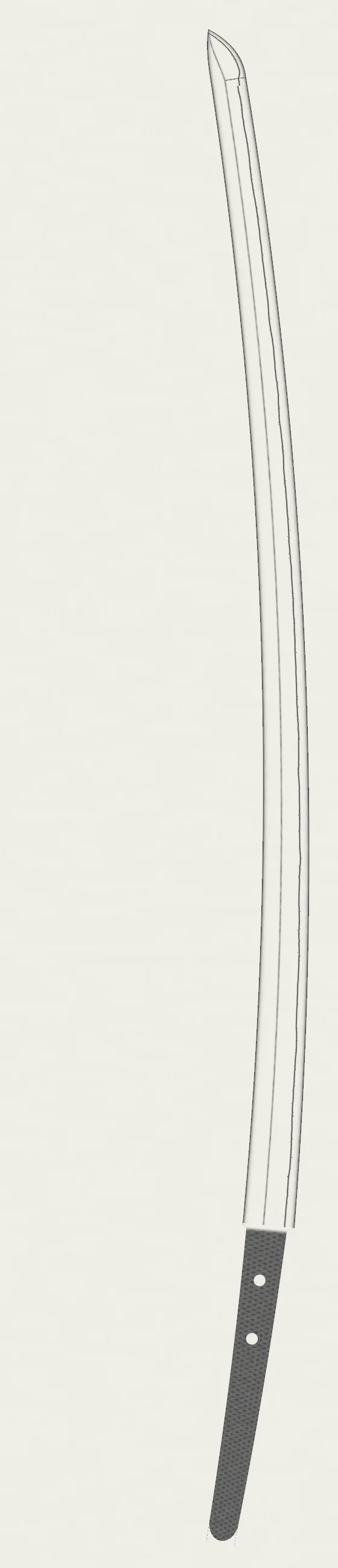Oshigata rubbing of Mumei, attributed to the Tegai school