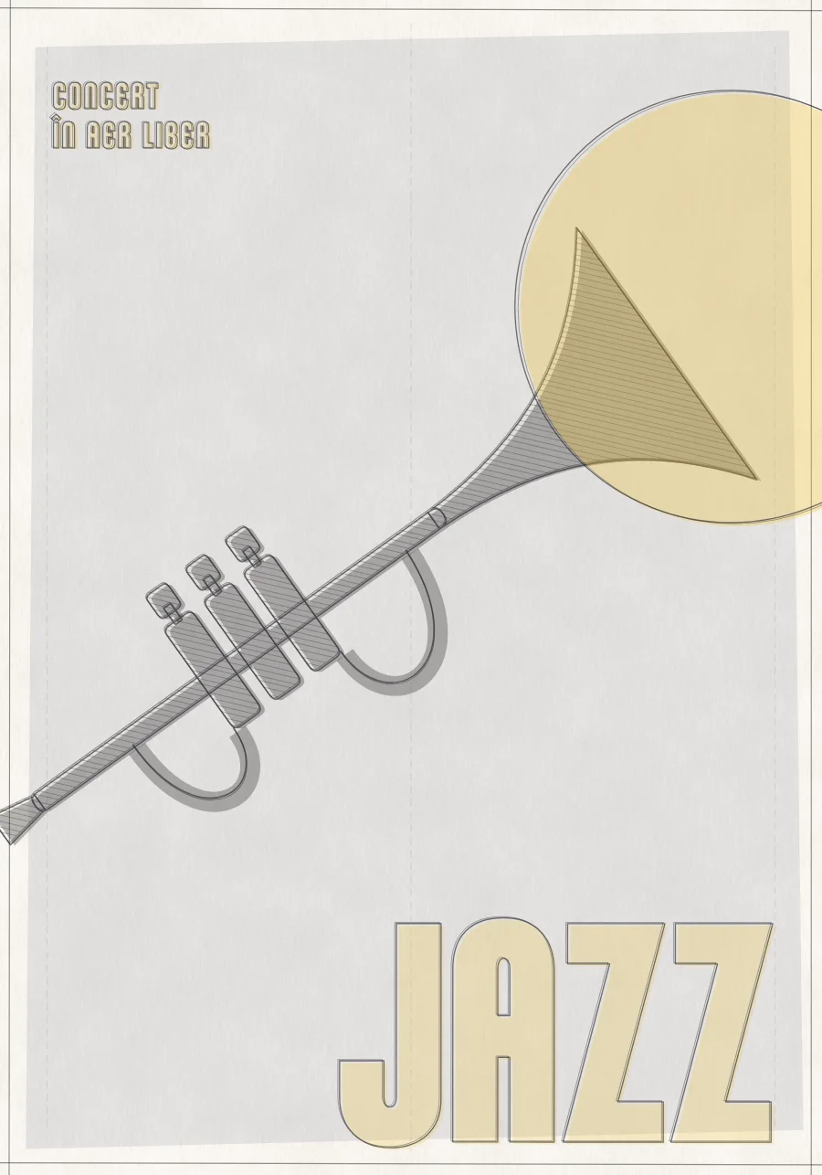 Jazz: schița în creion