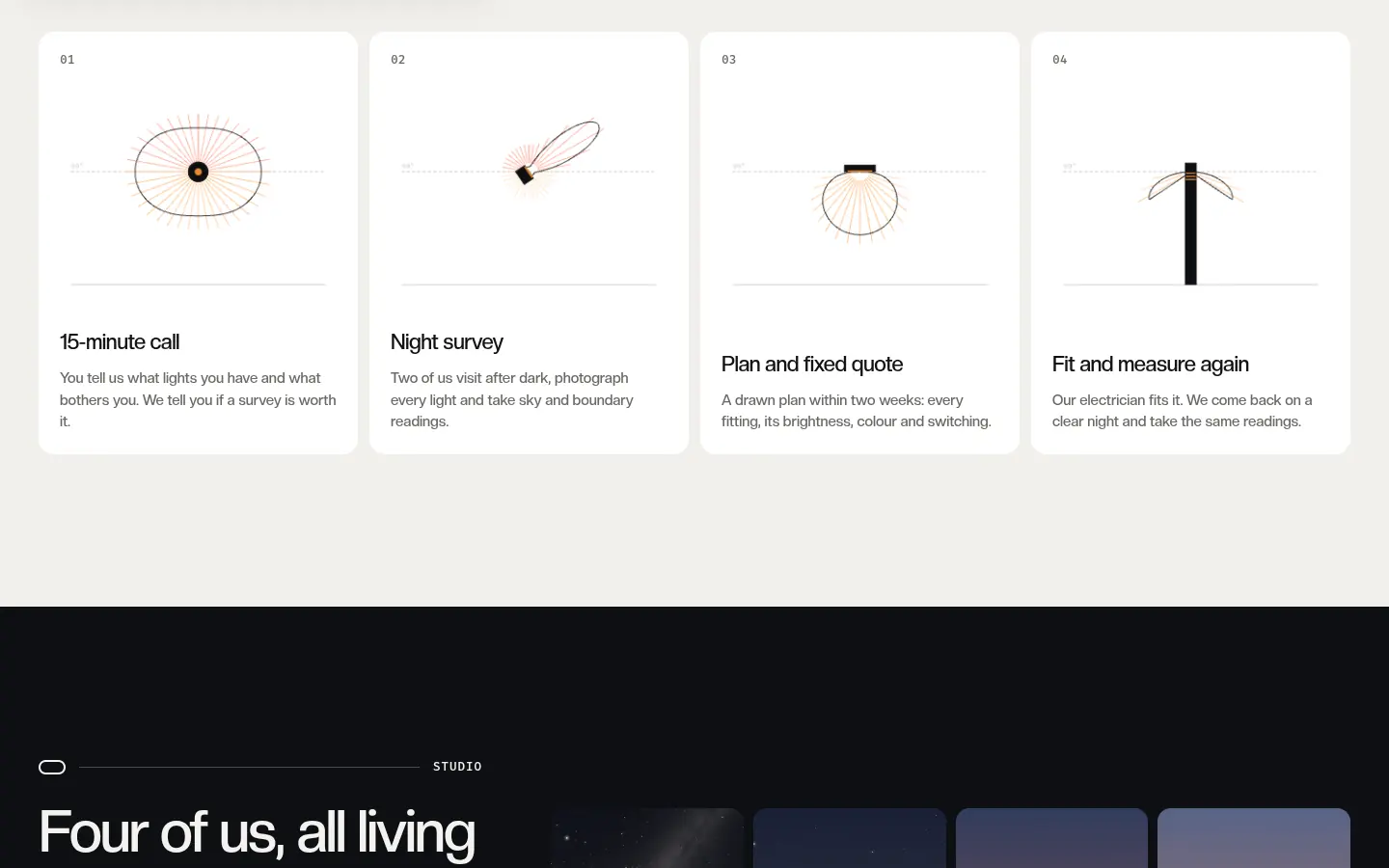 CUTOFF, further down the home page
