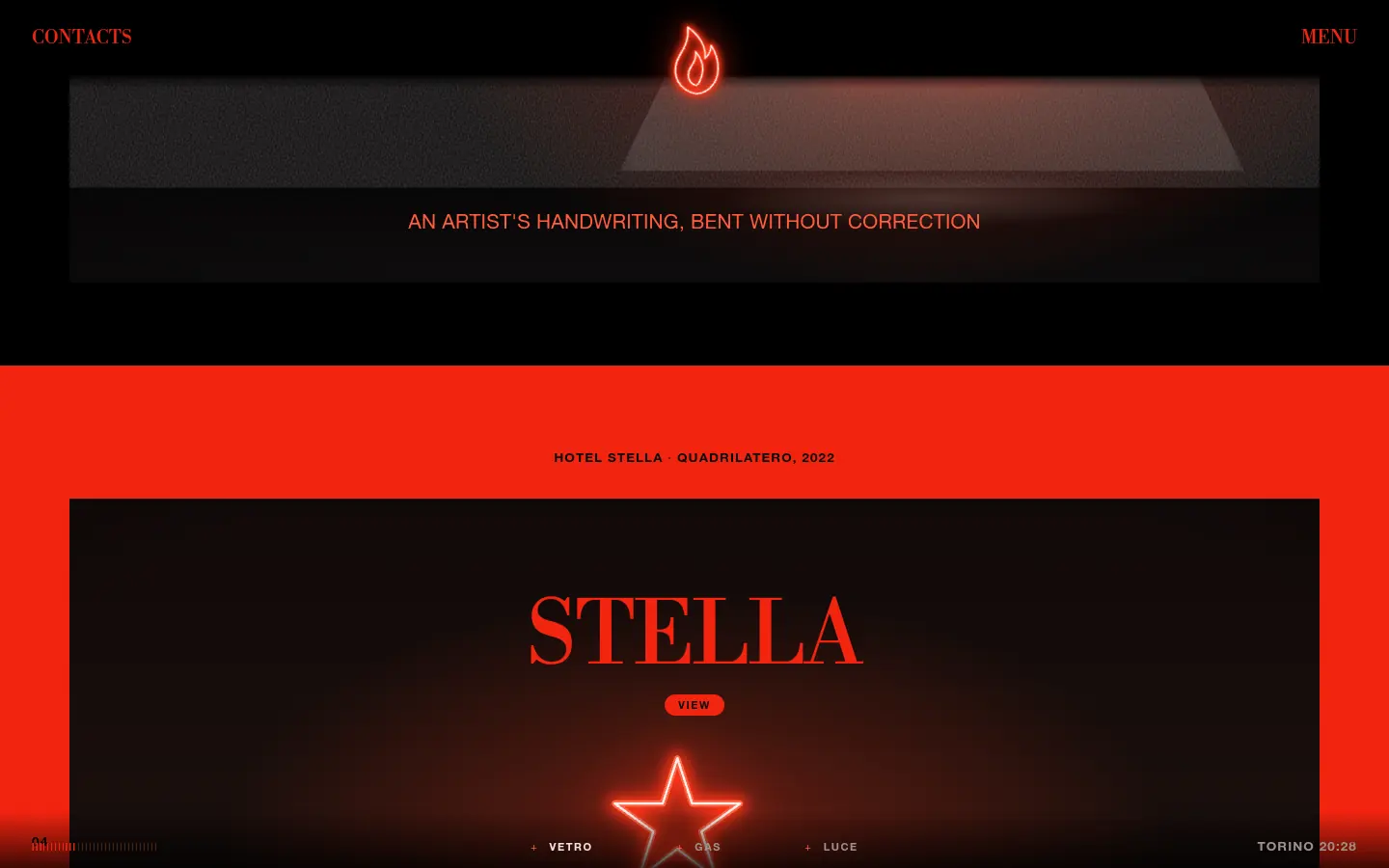 FIAMMA, further down the home page