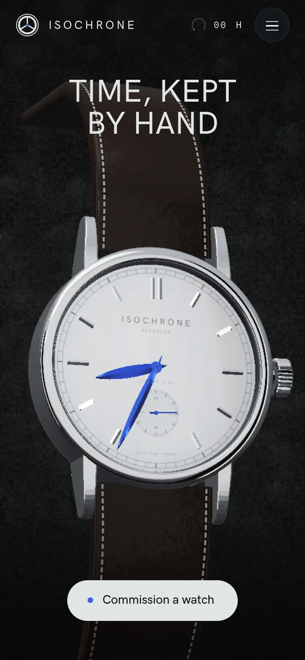 ISOCHRONE on a phone