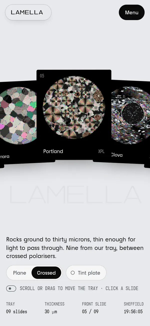 LAMELLA on a phone