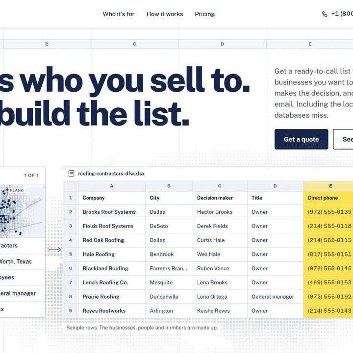 LECTA: the first screen of the site