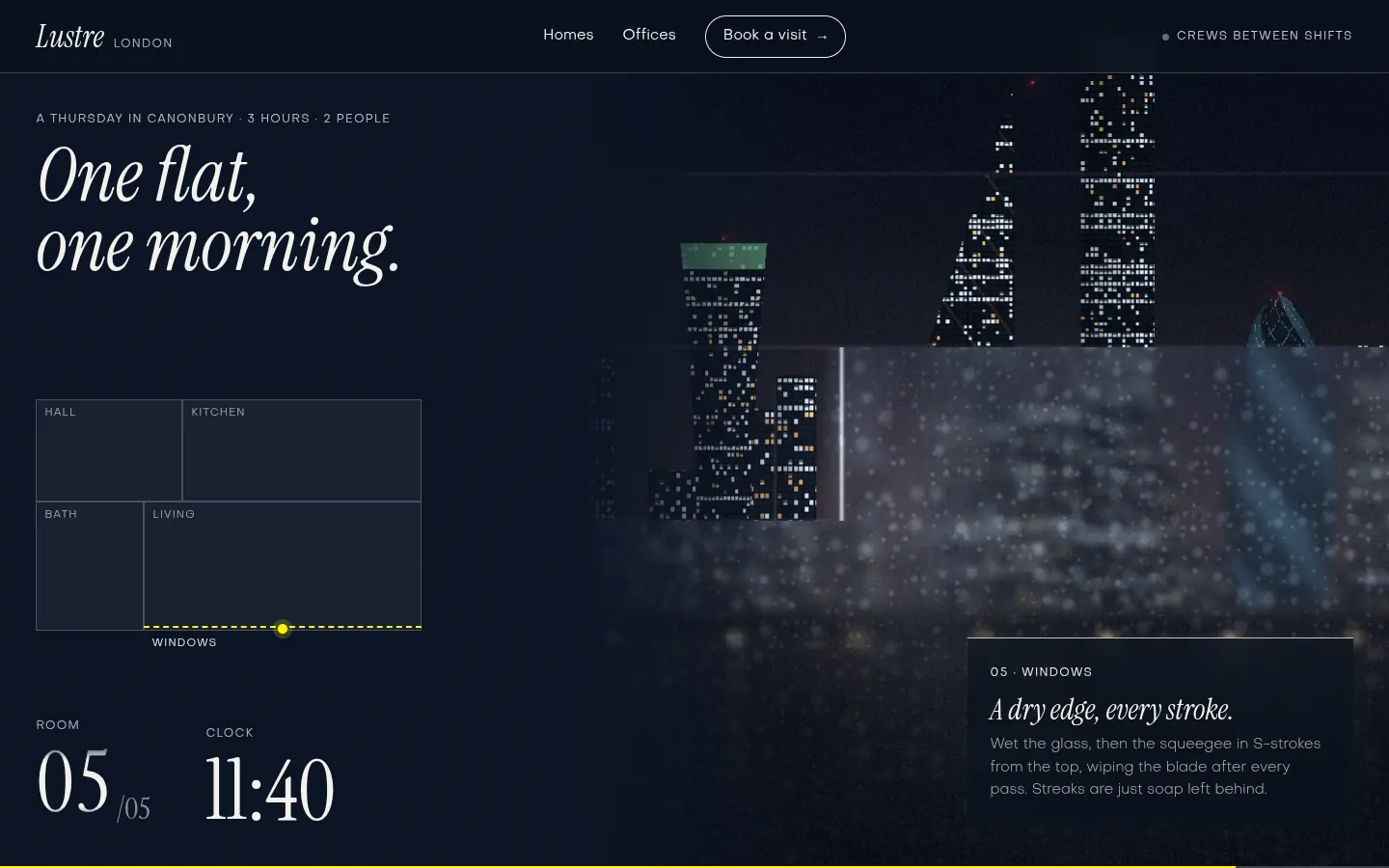 LUSTRE, further down the home page
