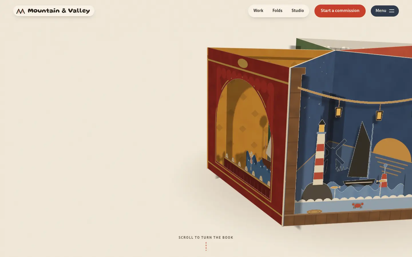 MOUNTAIN & VALLEY, further down the home page