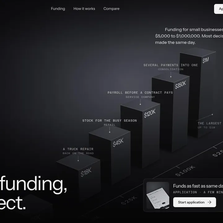 RAVEN LENDERS „Plumage”: the first screen of the site