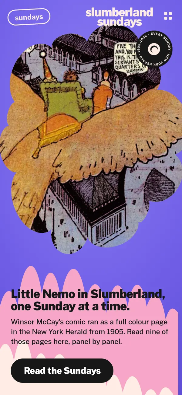 SLUMBERLAND SUNDAYS on a phone