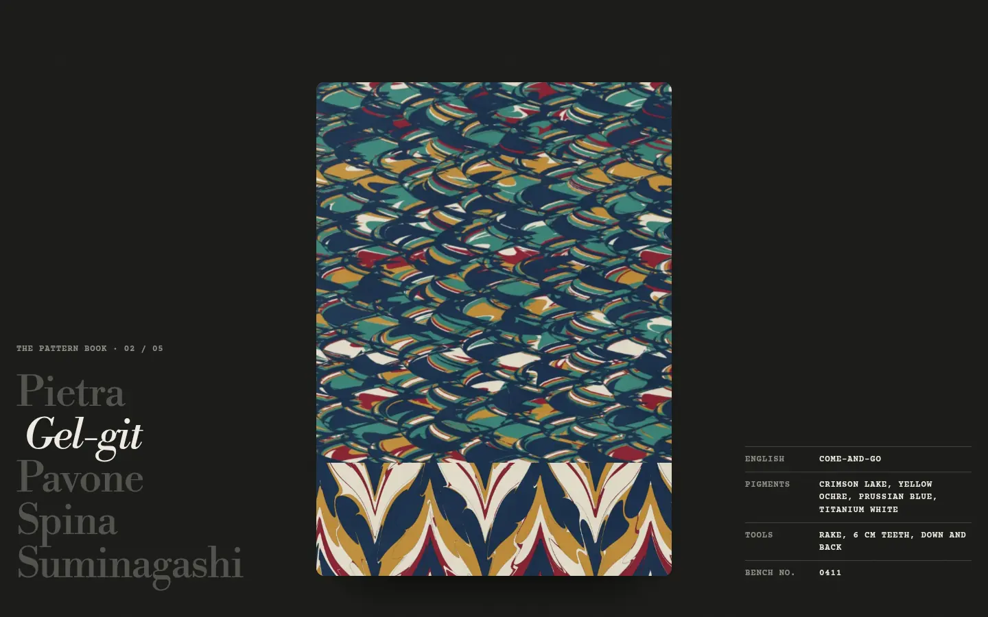 VASCA, further down the home page