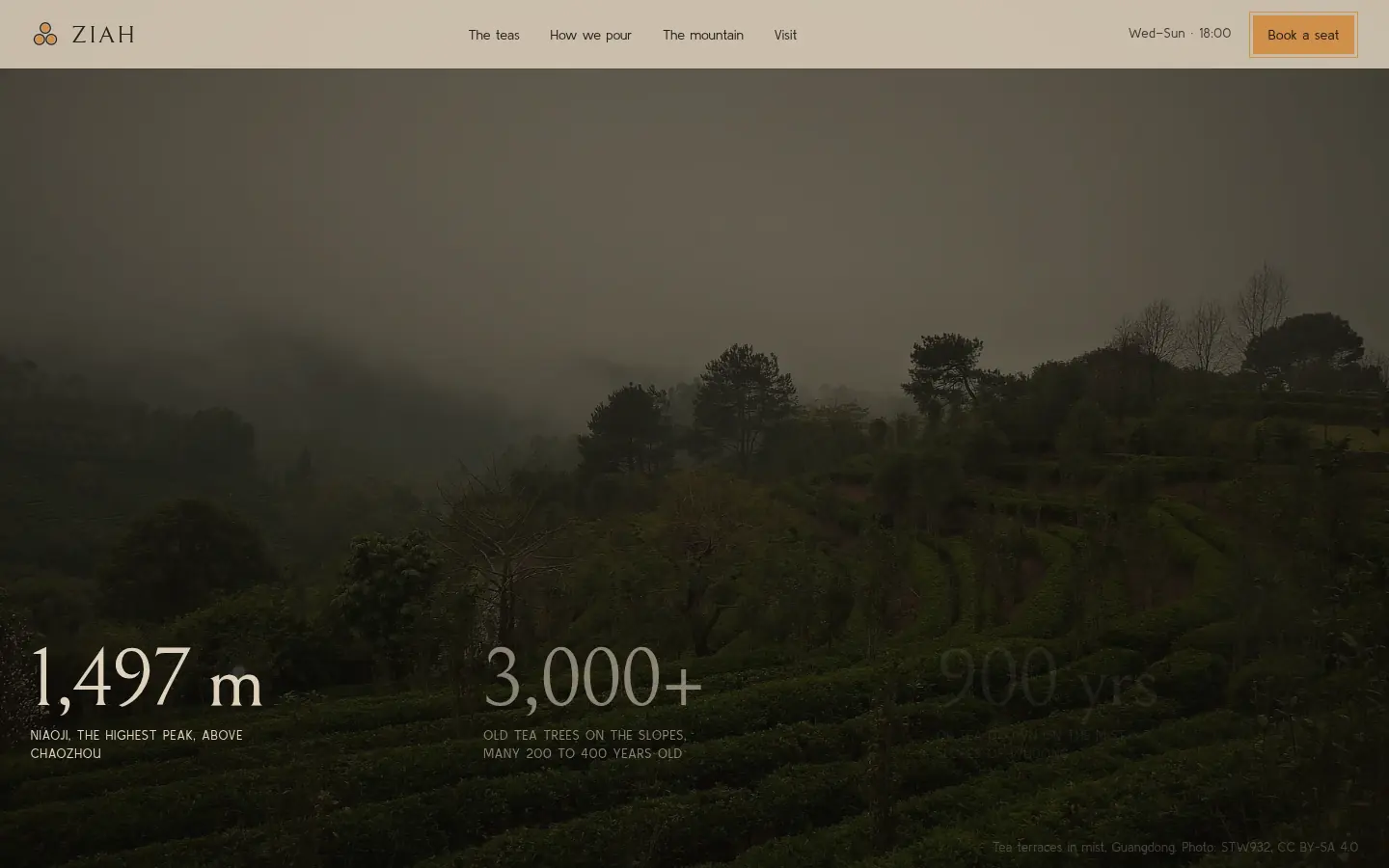 ZIAH, further down the home page