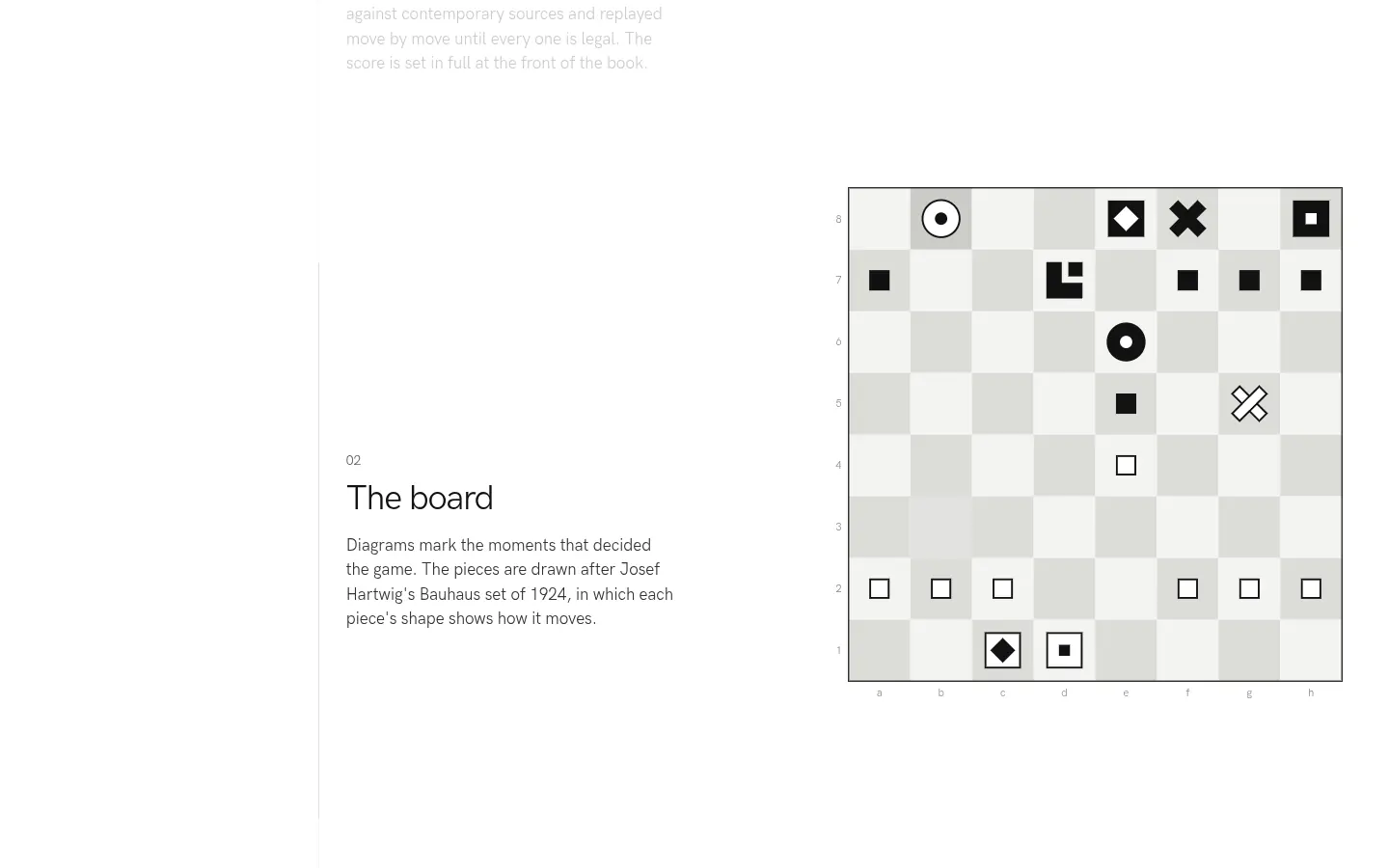 ZUGZWANG, further down the home page
