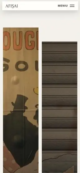 AFIȘAI on a phone, screen 3
