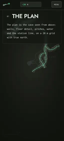 BACKSIGHT on a phone, screen 3