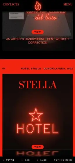 FIAMMA on a phone, screen 3