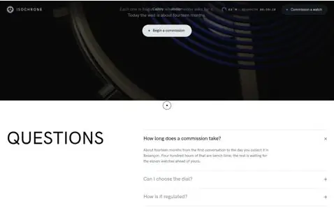 ISOCHRONE: home, further down