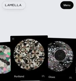 LAMELLA on a phone, screen 2