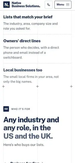 LECTA on a phone, screen 2