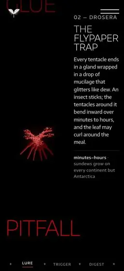 MUSCIPULA on a phone, screen 3
