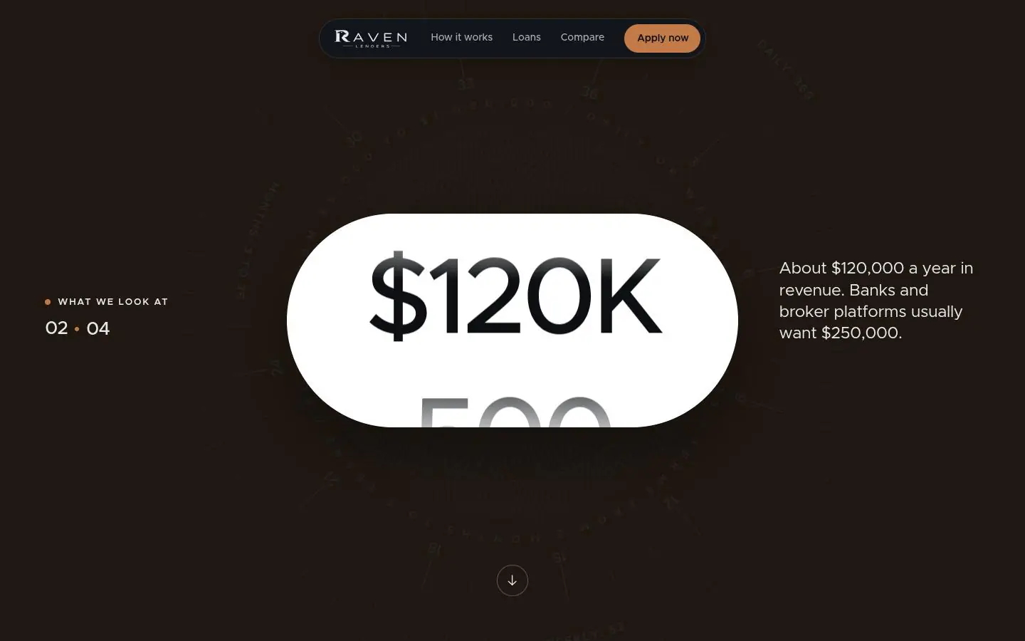RAVEN LENDERS „Intaglio”: home, further down