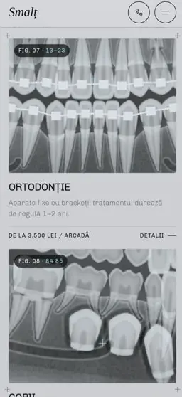 SMALȚ on a phone, screen 4