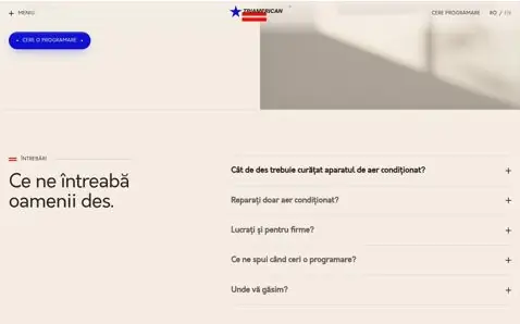 TRIAMERICAN „Porțelan”: home, further down