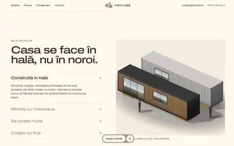TRICUBE: home, further down