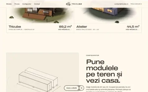TRICUBE: home, further down