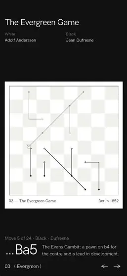 ZUGZWANG Editions on a phone, screen 3
