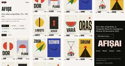 The same page at phone width.