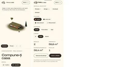 The same page at phone width.