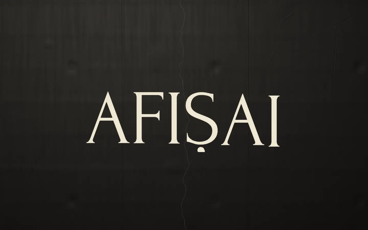 AFIȘAI — full home page capture