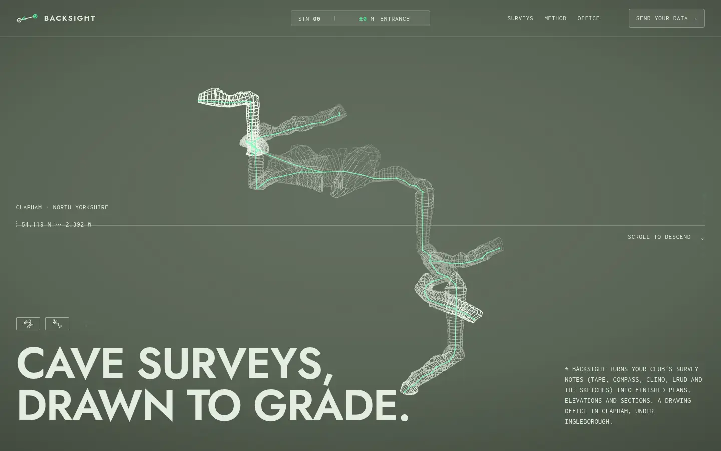 BACKSIGHT — full home page capture
