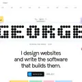 GEORGE „Open file” — Developer portfolio, rebuilt