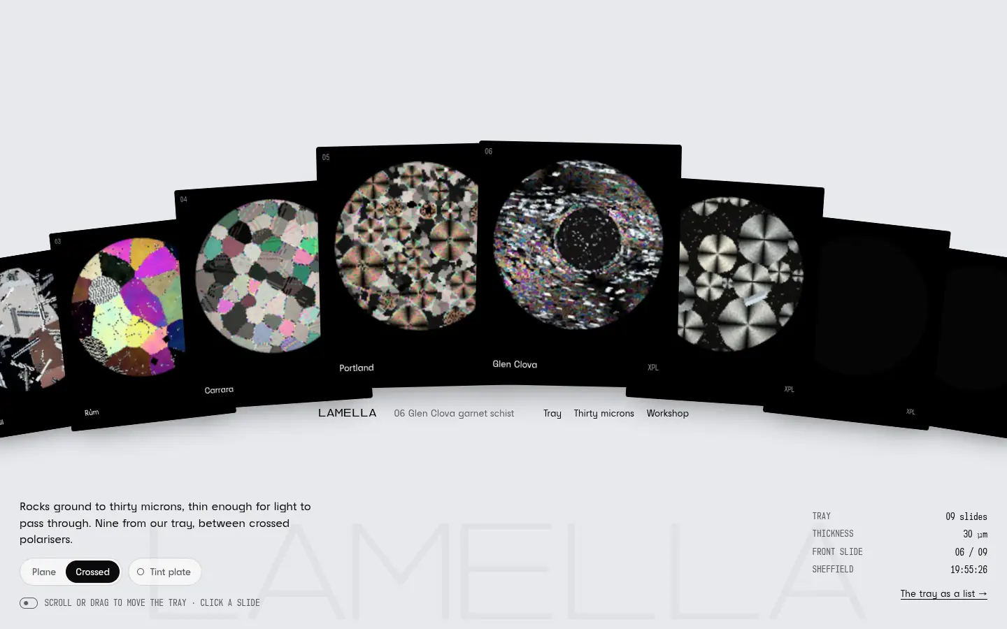 LAMELLA — full home page capture