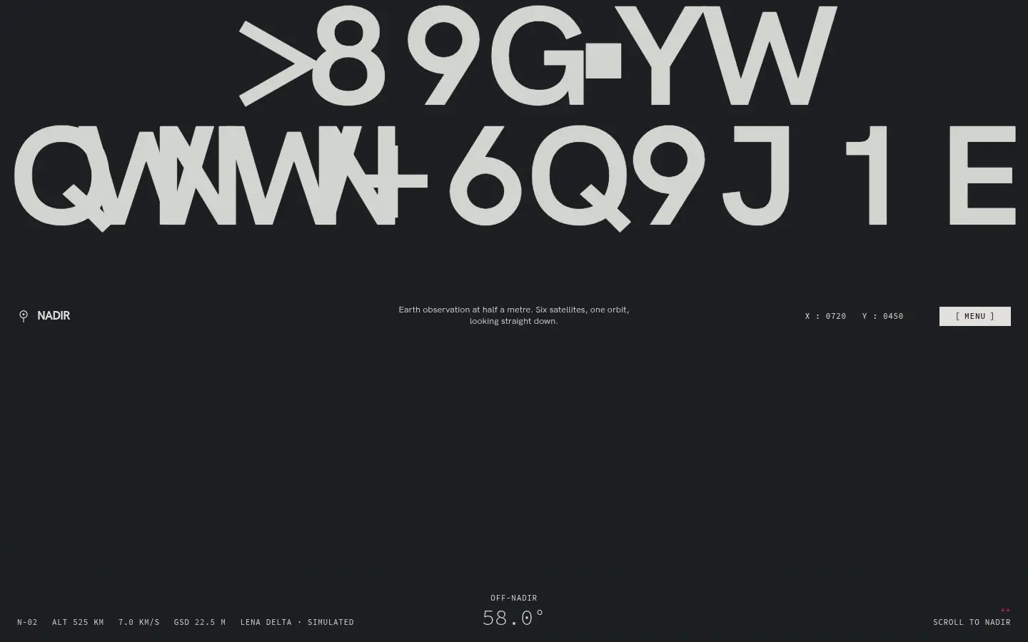 NADIR — full home page capture