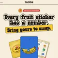 PEEL CLUB — Fruit-sticker swap, Valencia