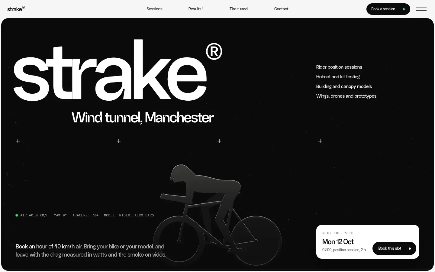 STRAKE — full home page capture