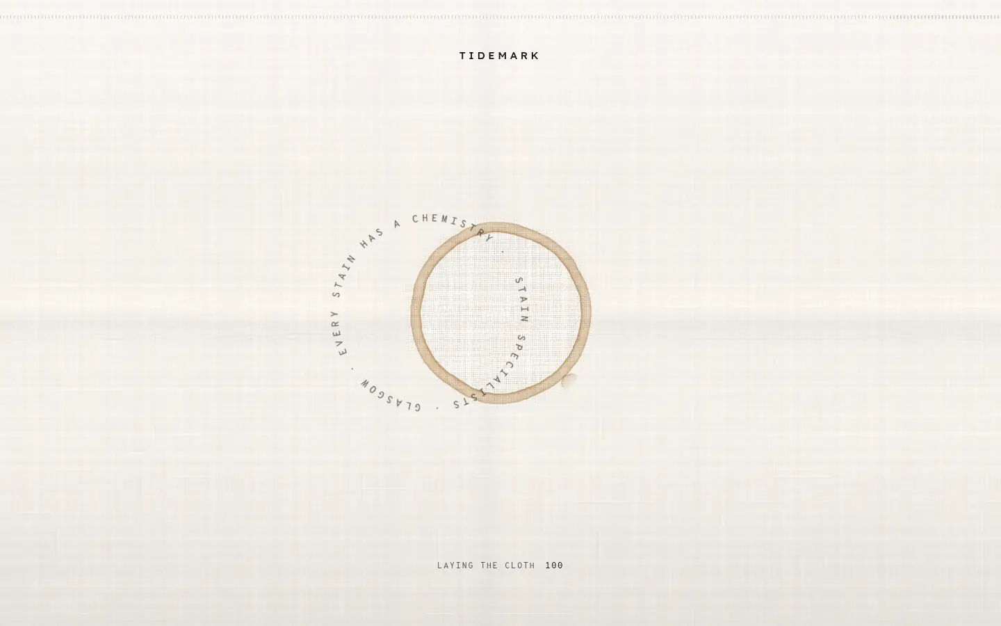 TIDEMARK — full home page capture