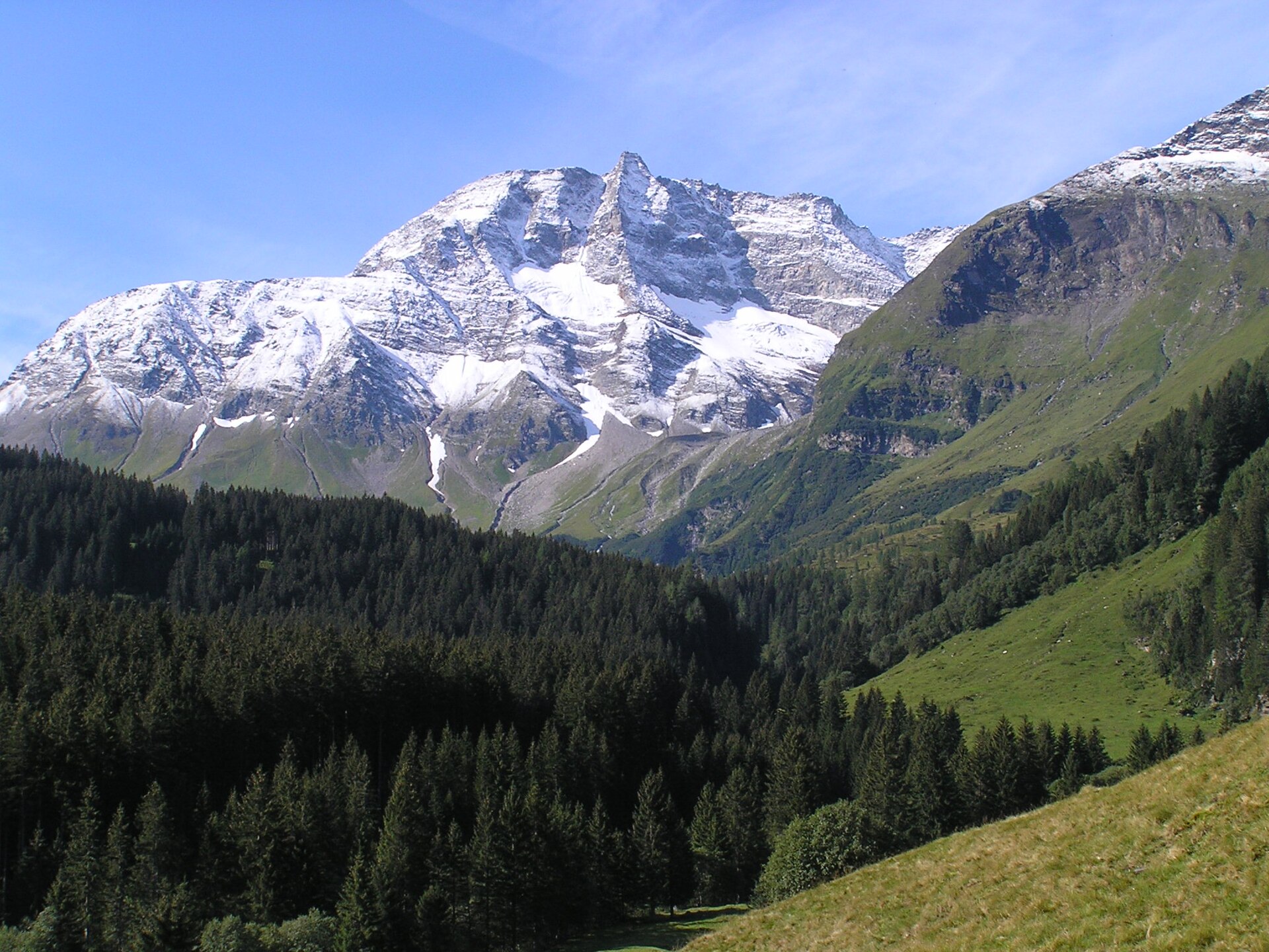 The Sonnblick massif seen from the north
