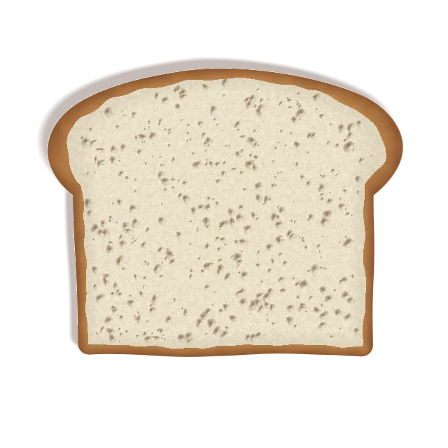 Split tin, cut open to show the crumb