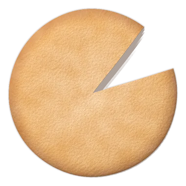 Victoria sponge, seen from above