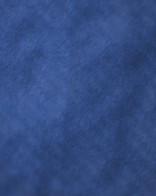 The cloth of No. 01 seen close: cobalt wool melton