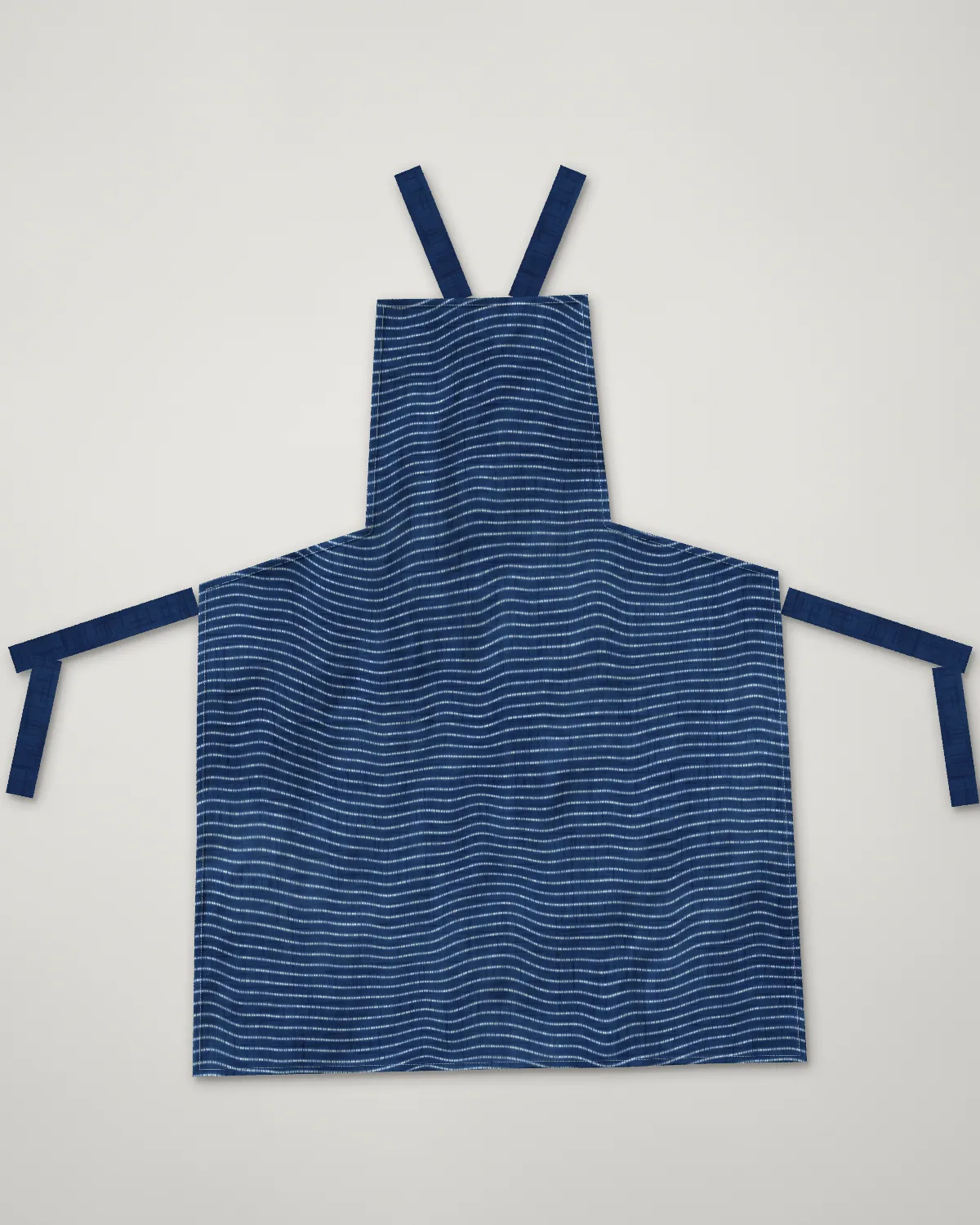Nui apron, laid flat, Deep