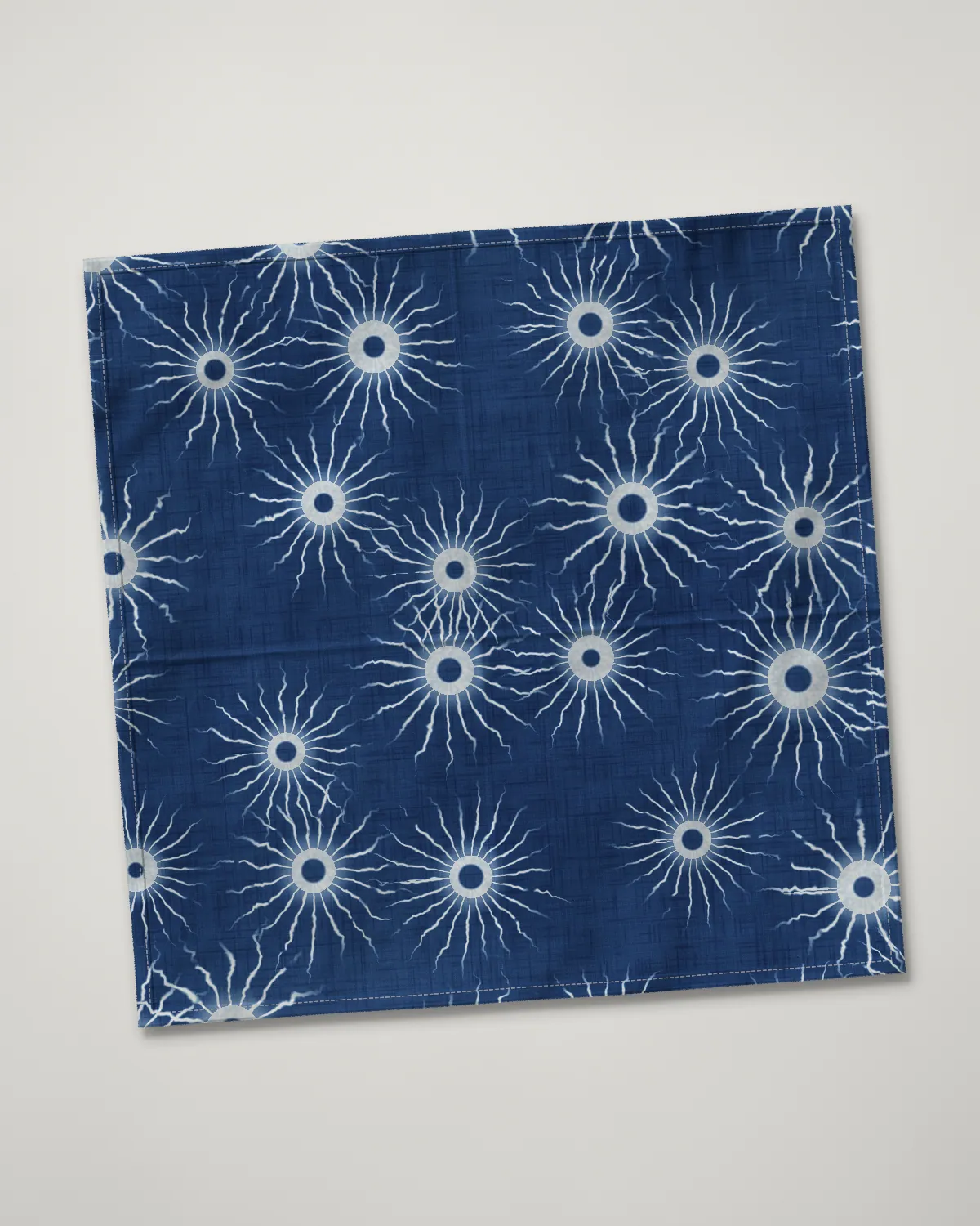 Kumo napkins, set of four, laid flat, Deep