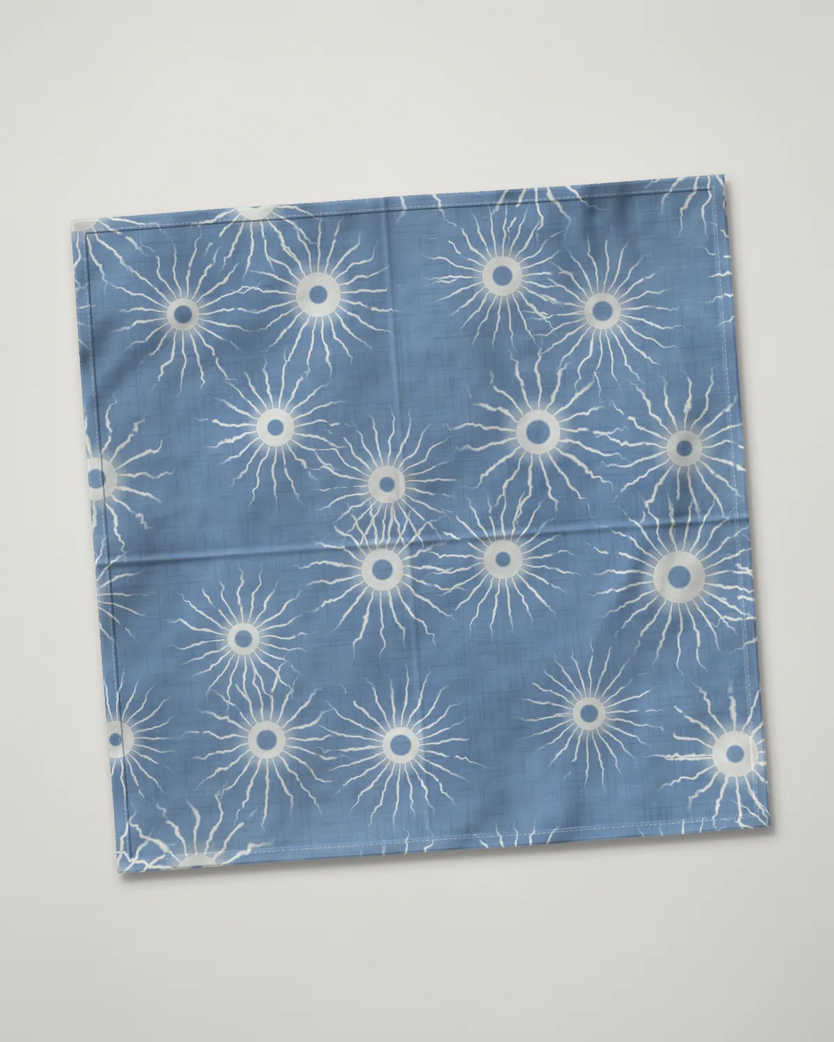 Kumo napkins, set of four, laid flat, Pale