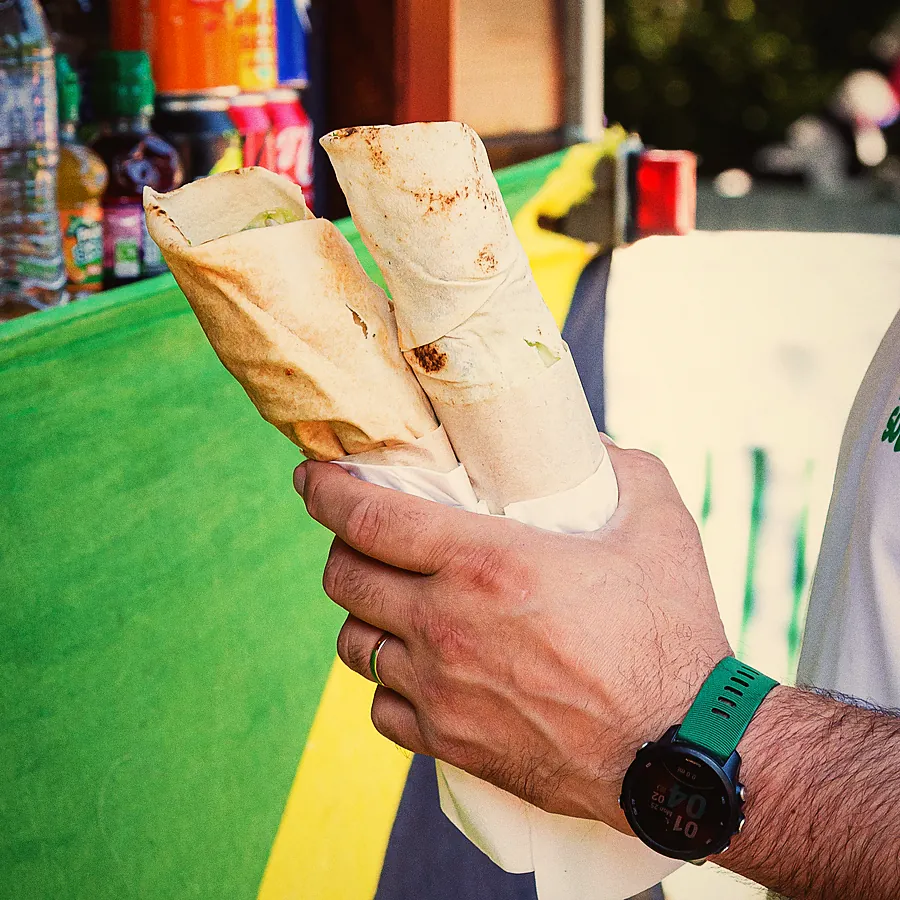 Falafel wrap