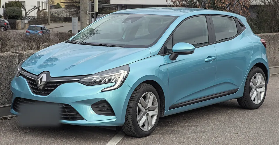 Renault Clio, albastru